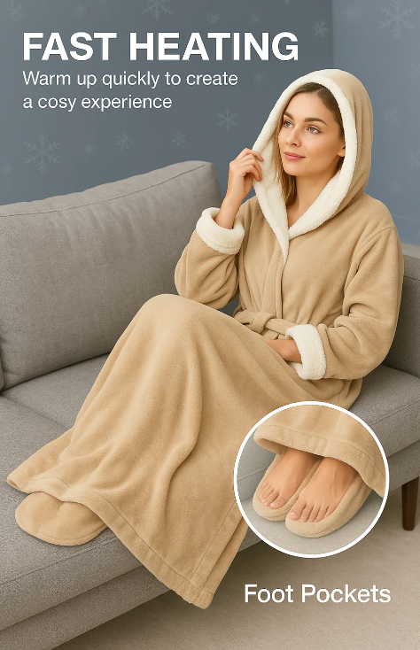 Aurelle™ Heat Hug Blanket