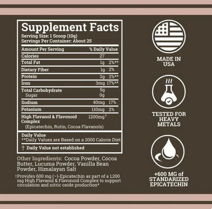 Aurelle™  Flavanol Supercharged Cocoa